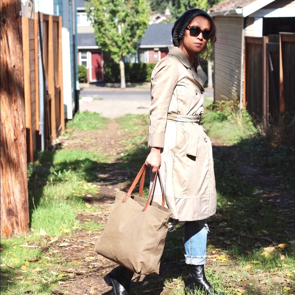 Anthropologie Burning Torch Trench Coat